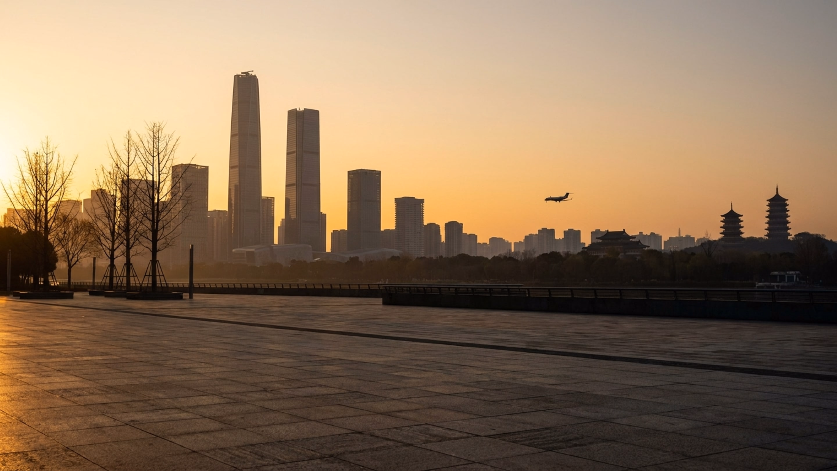 Privatjet in Chengdu Tianfu