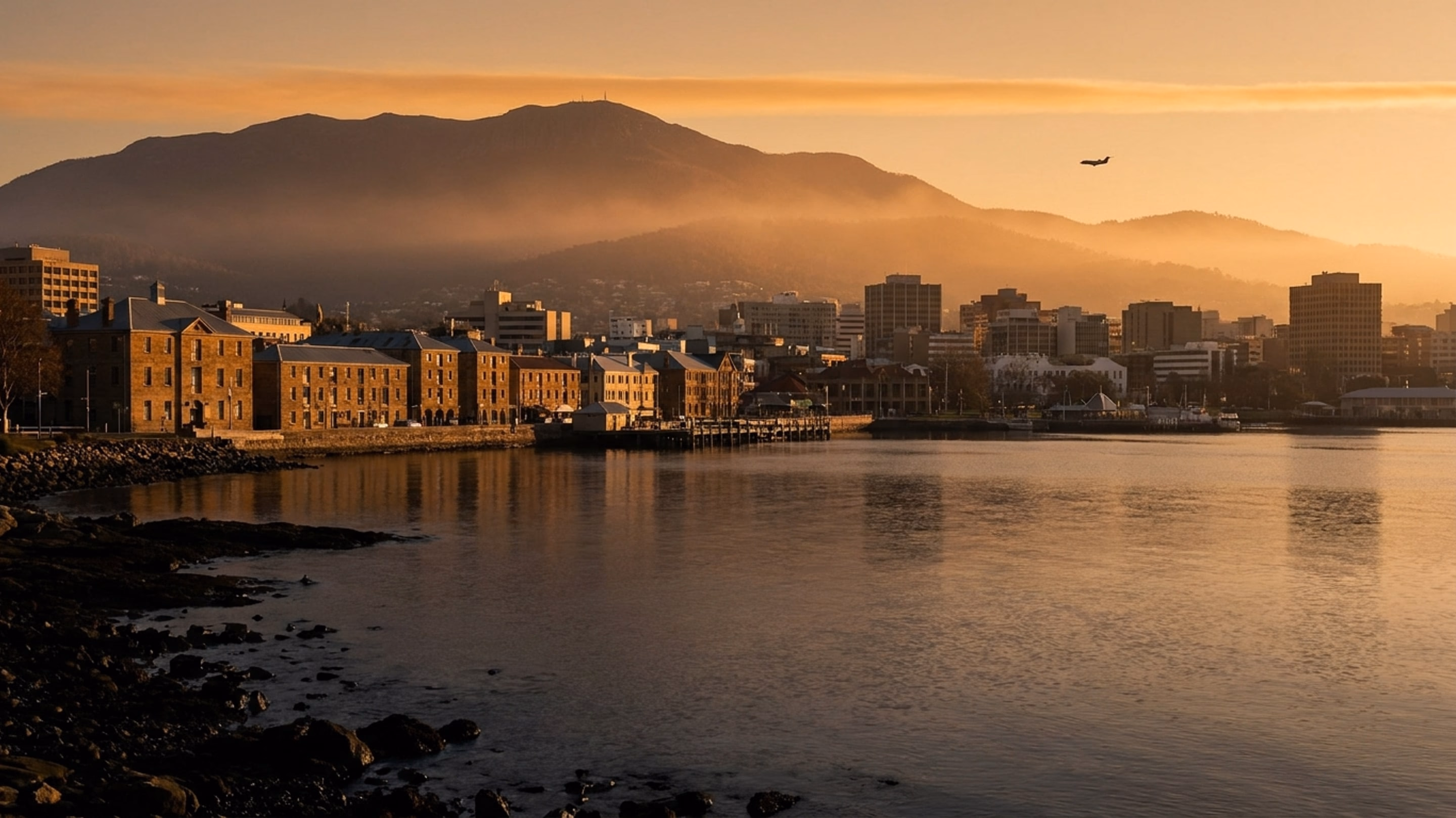 Hobart Privatjet-Luftfahrt-Hub