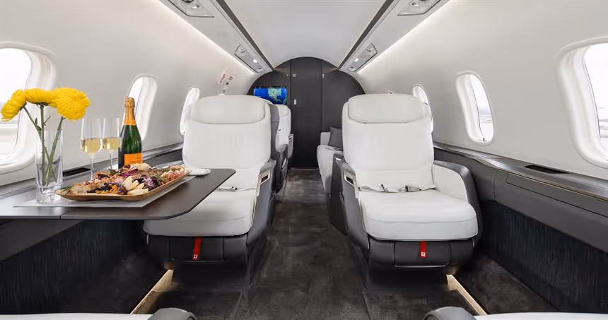 Challenger 3500 Innenansicht 2