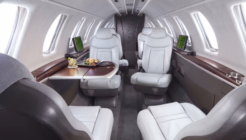 Citation CJ4 Innenansicht 2