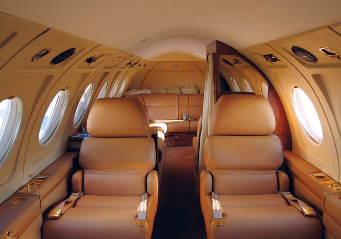 Falcon 50 B Innenansicht 2