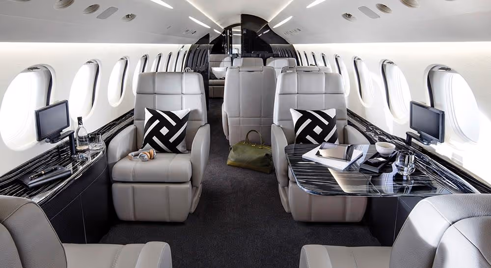 Falcon 8X Interior 2