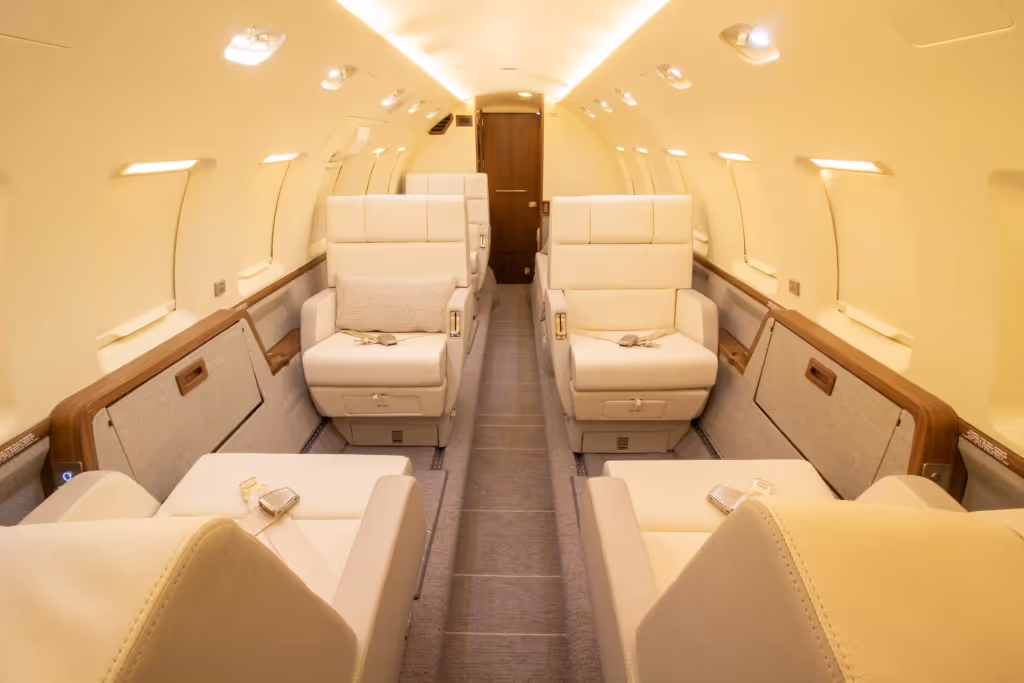 Hawker 800 B Interno 2