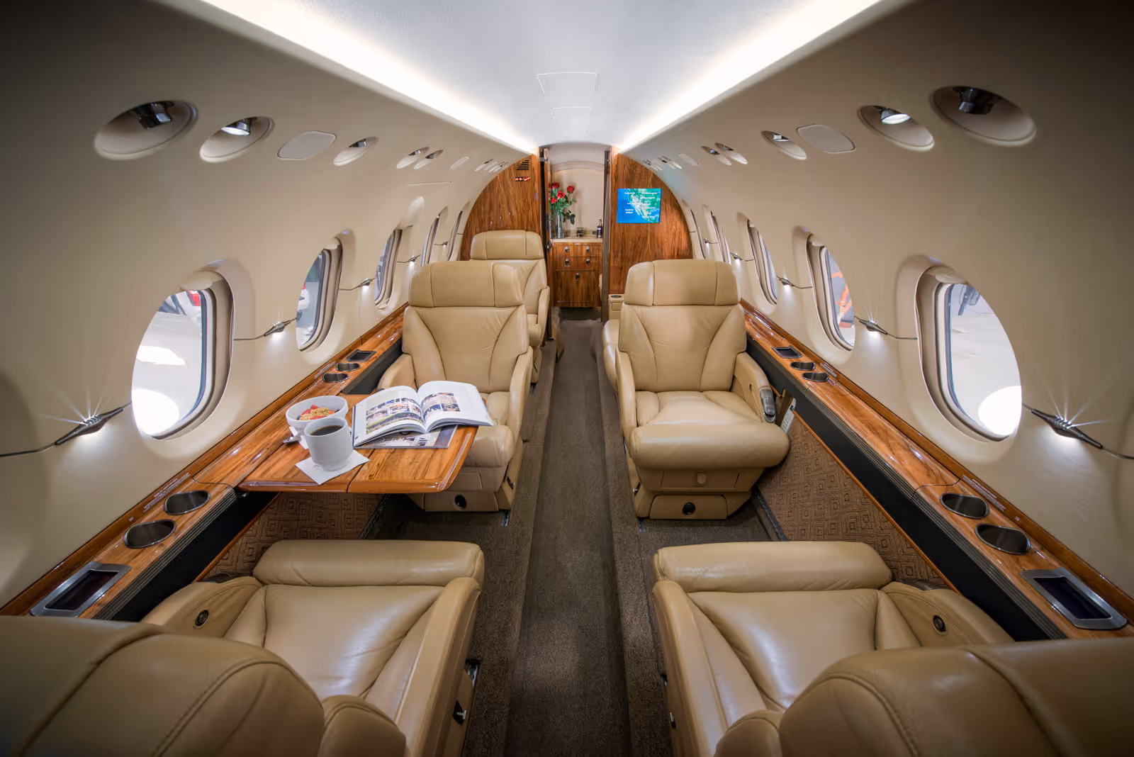 Hawker 800XPi Intérieur 2