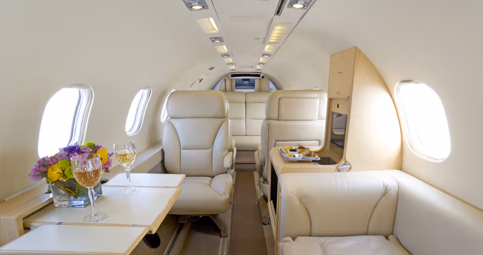 Learjet 35A Innenansicht 2