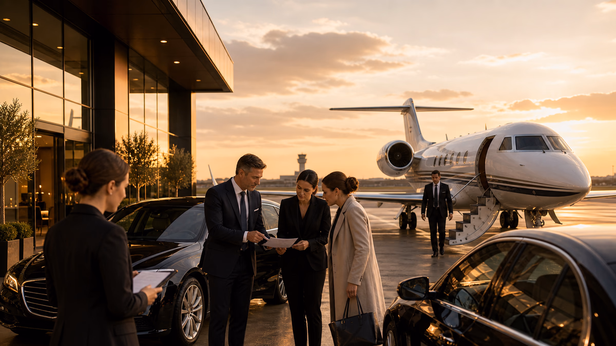 Corporate Events — private jet charter for business travel