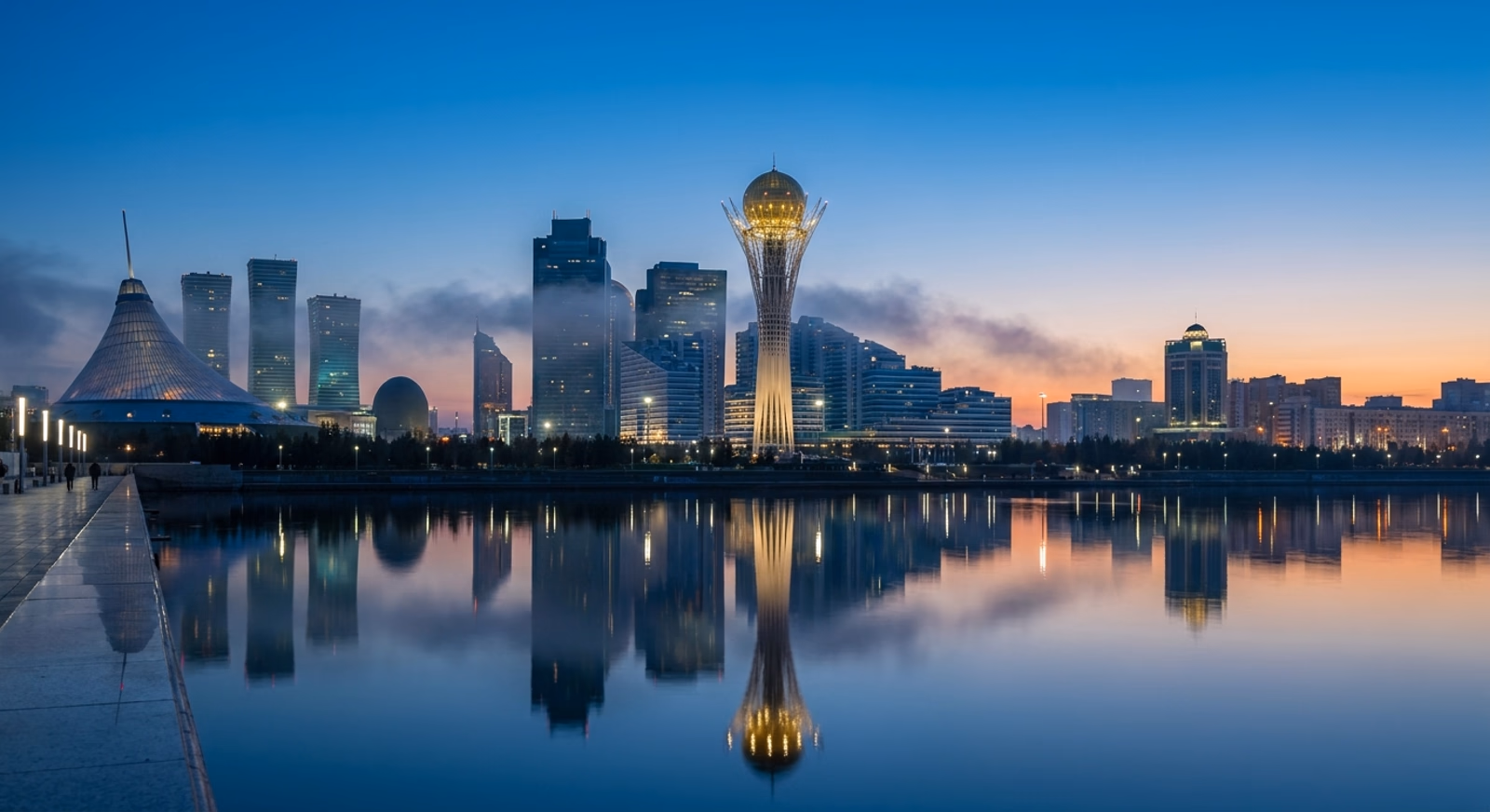 Privatjet nach Astana