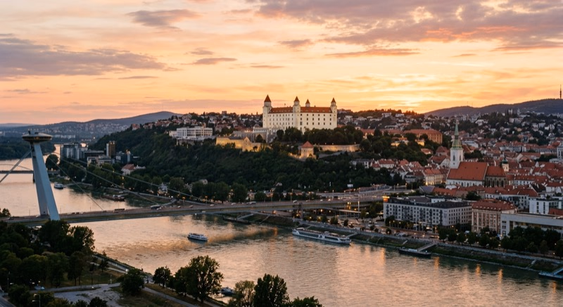 Jet privé vers Bratislava