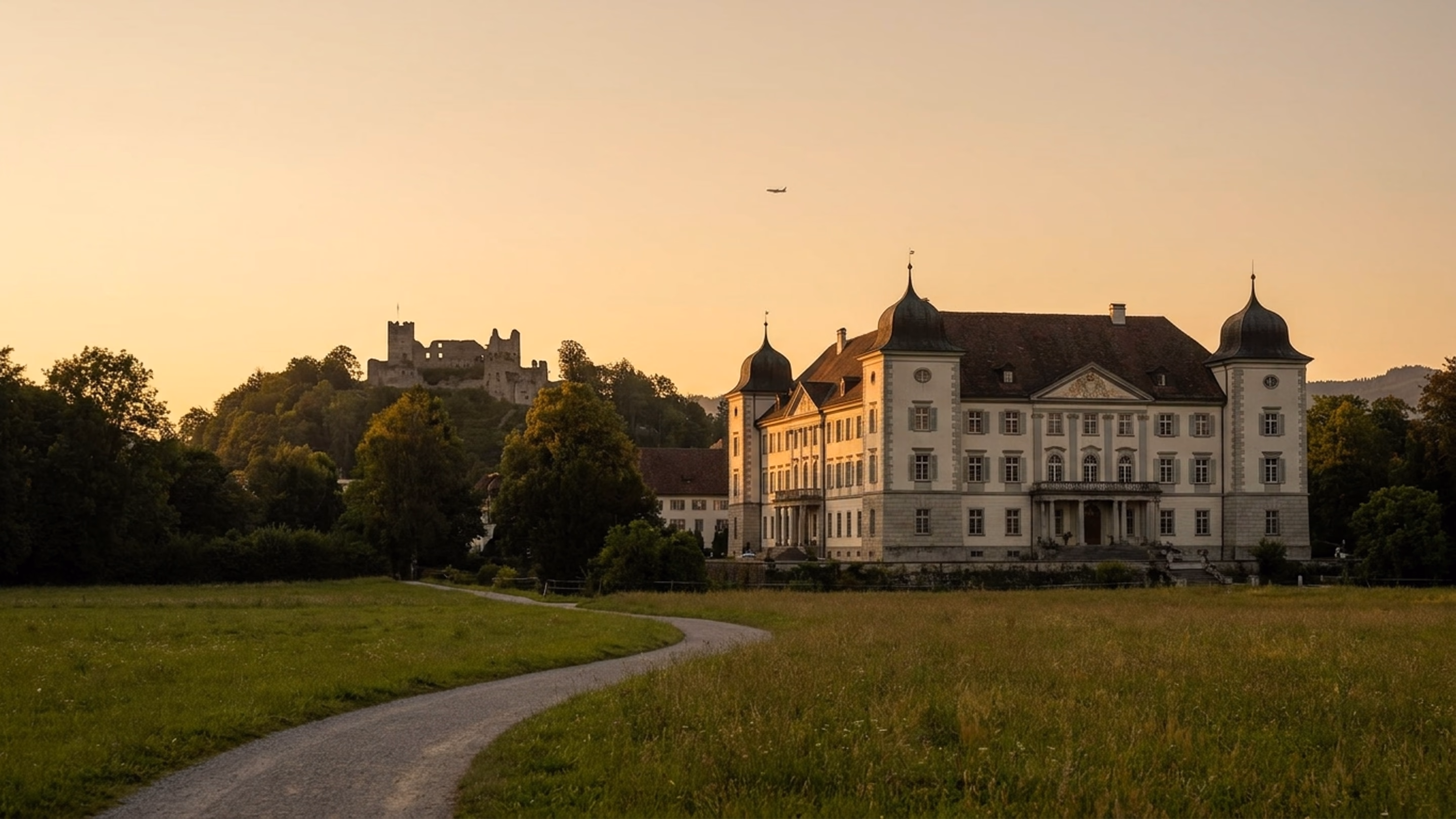 Private jet at Hohenems-Dornbirn