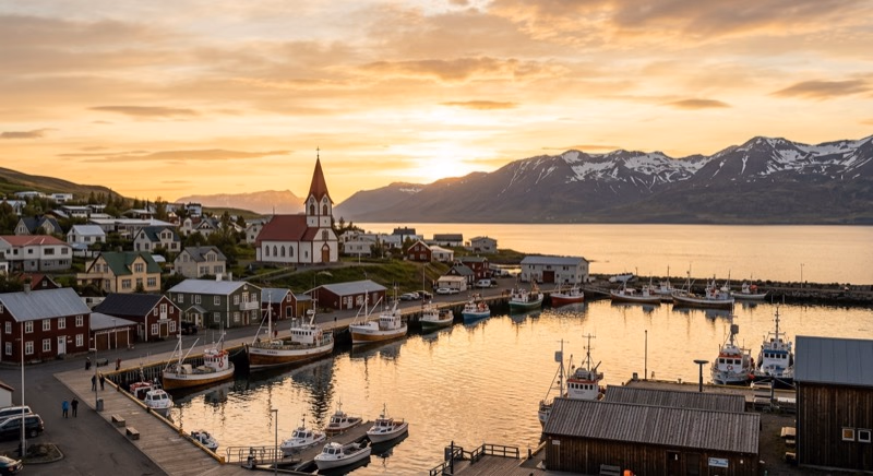 Jet privé vers Husavik