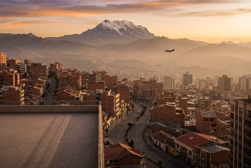 Jet privé vers La Paz