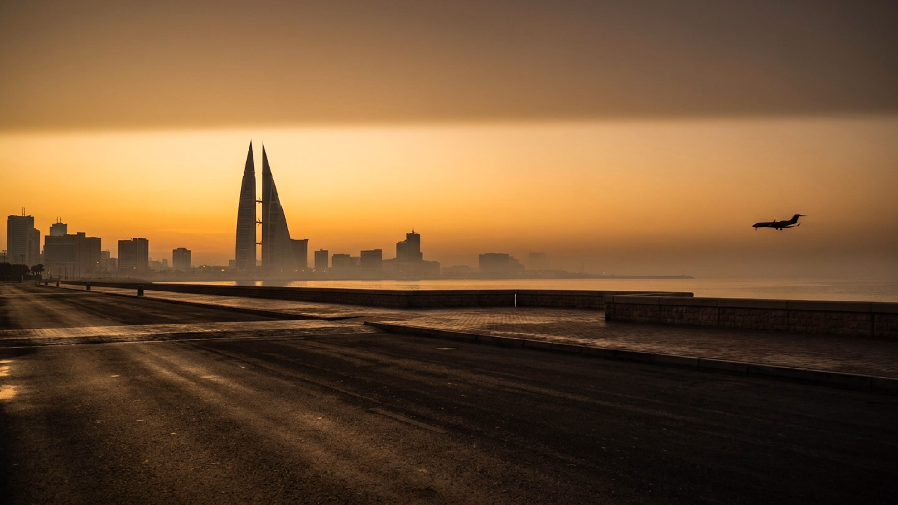 Private jet at Manama–Bahrain