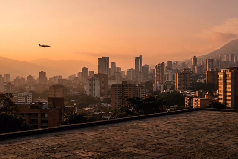 Jet privé vers Medellín