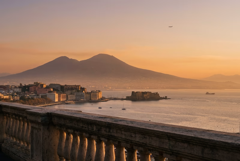 Jet privé vers Naples