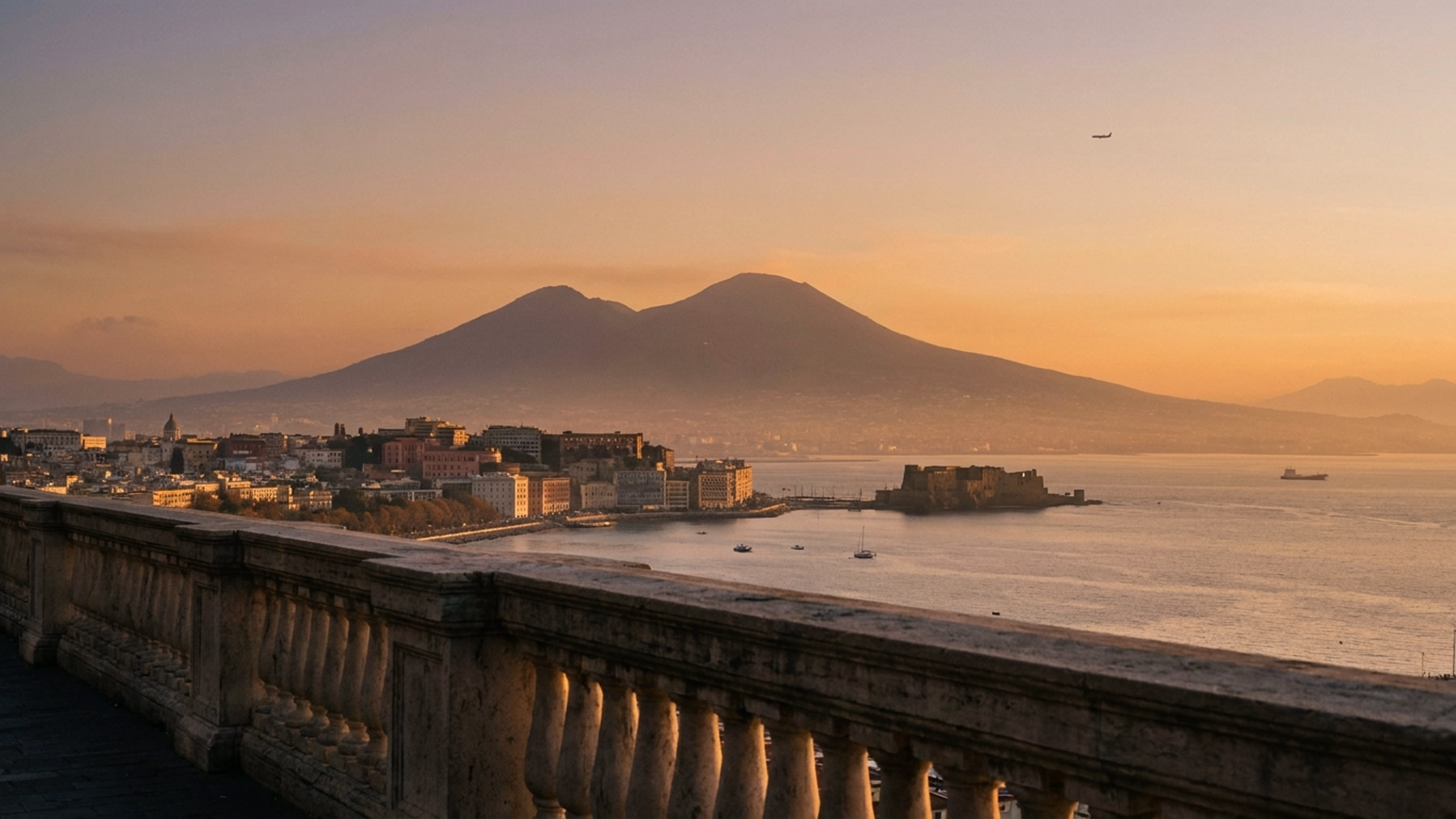 Private jet at Naples
