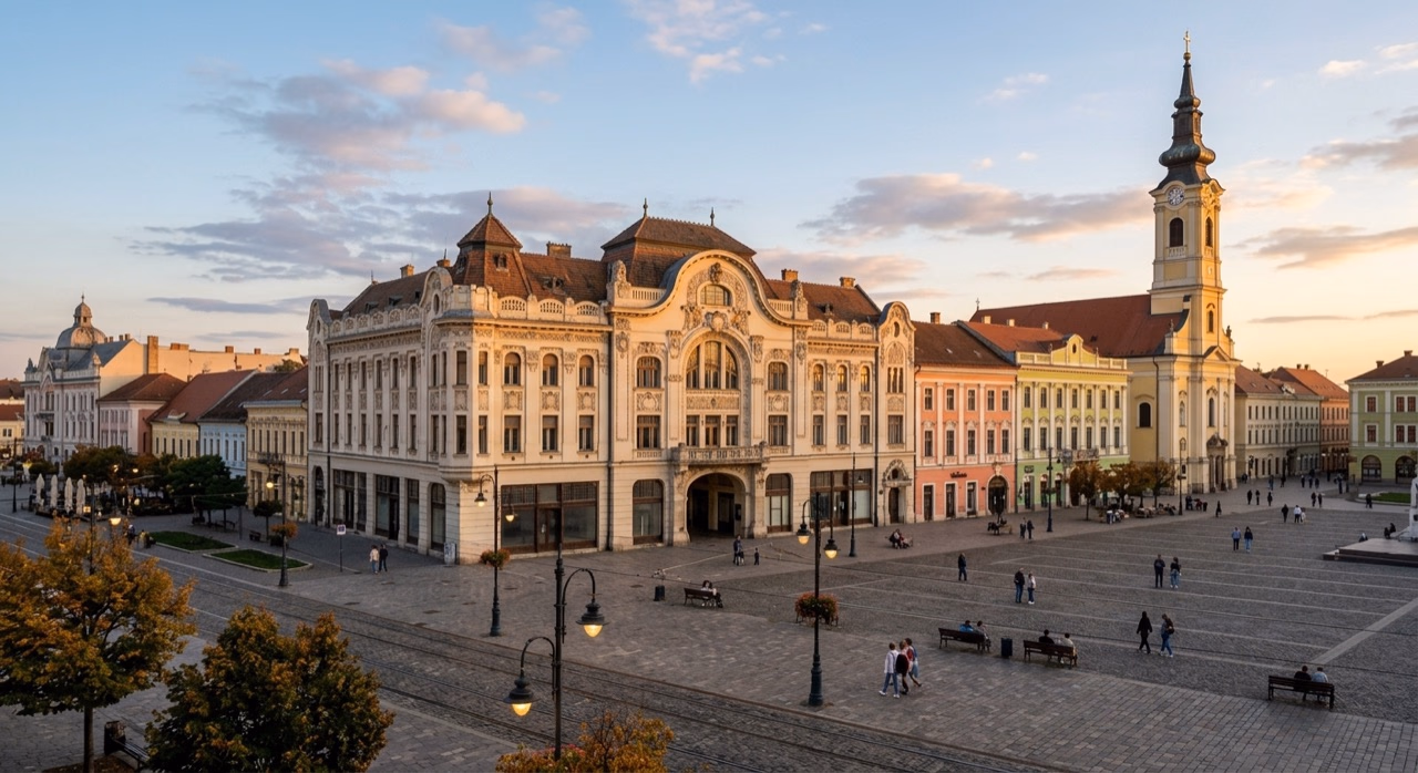 Private jet at Oradea
