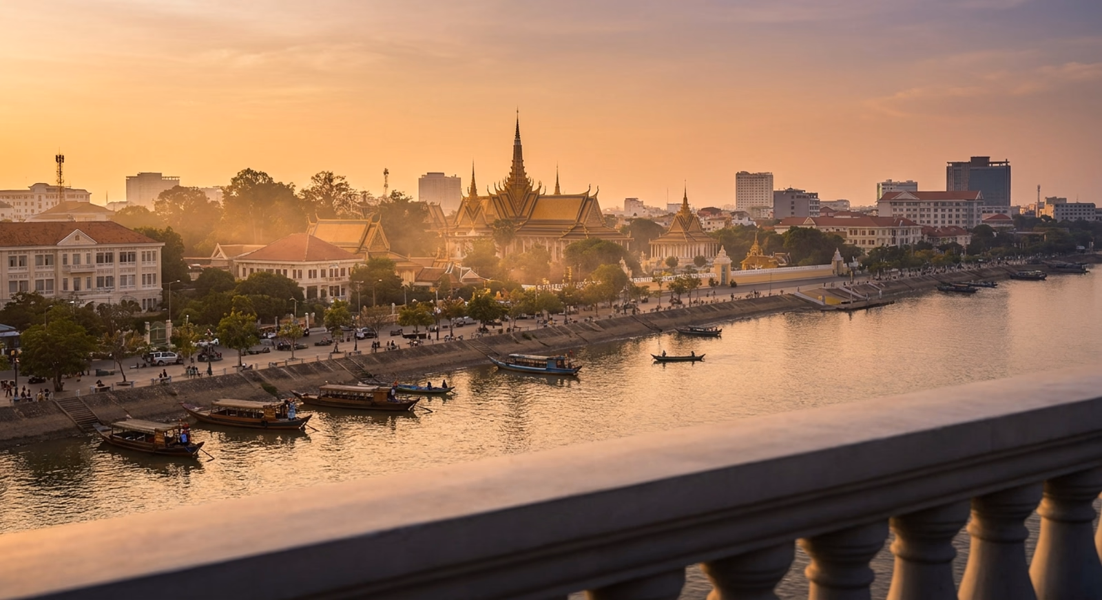 Privatjet nach Phnom Penh