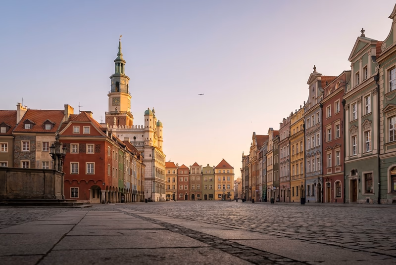 Jet privé vers Poznan