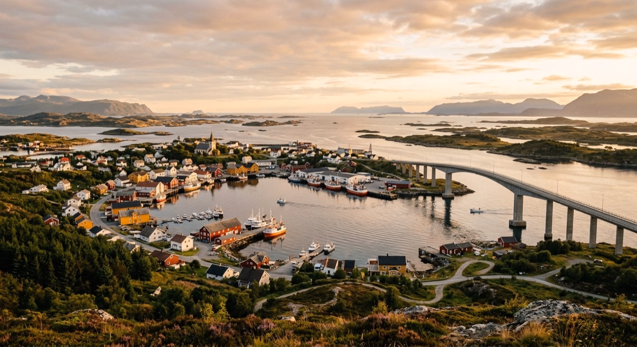 Hub d'aviation privée de Rørvik