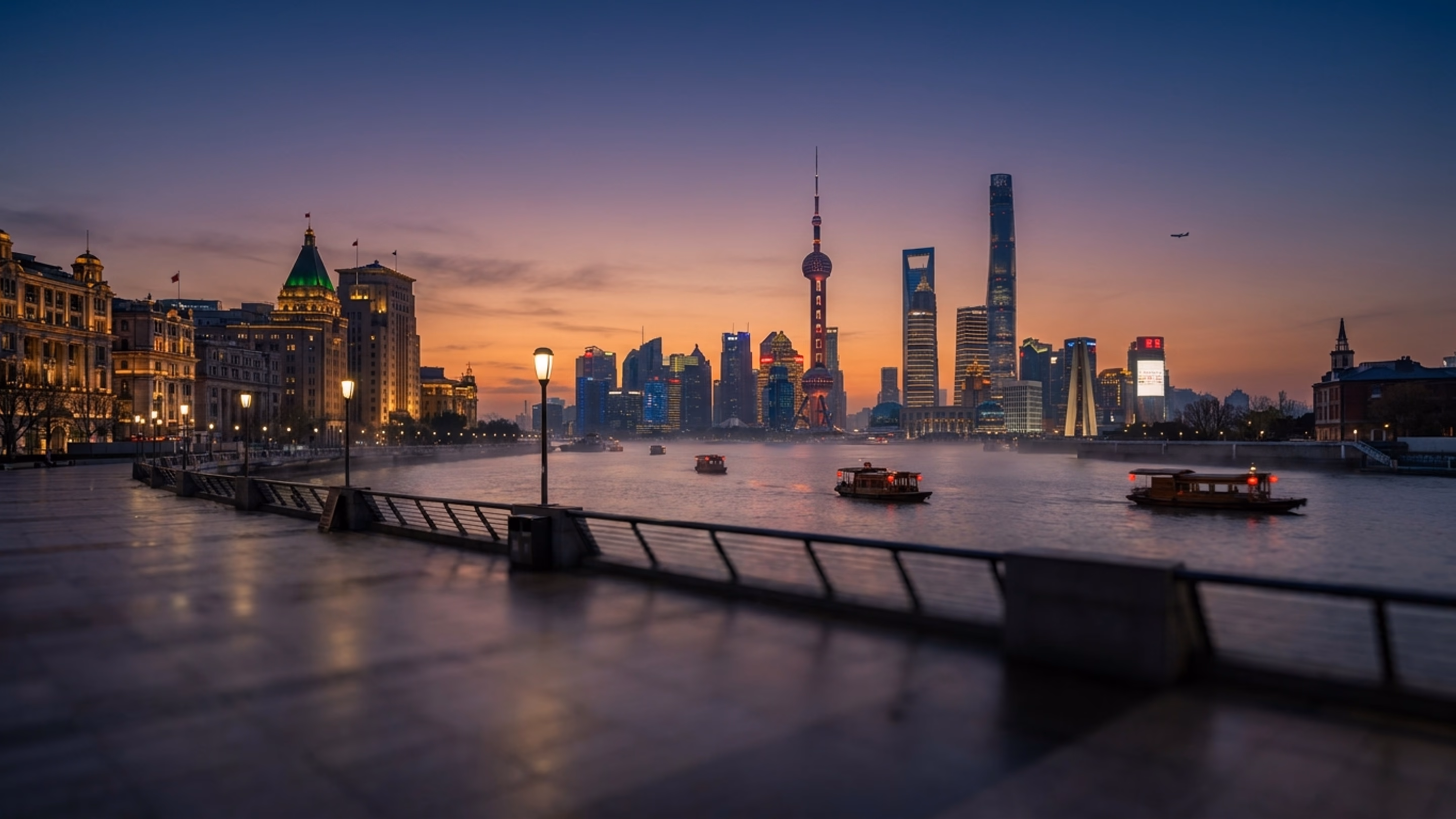 Private jet at Shanghai–Pudong