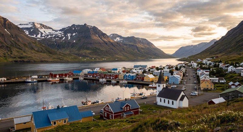Jet privé vers Siglufjordur