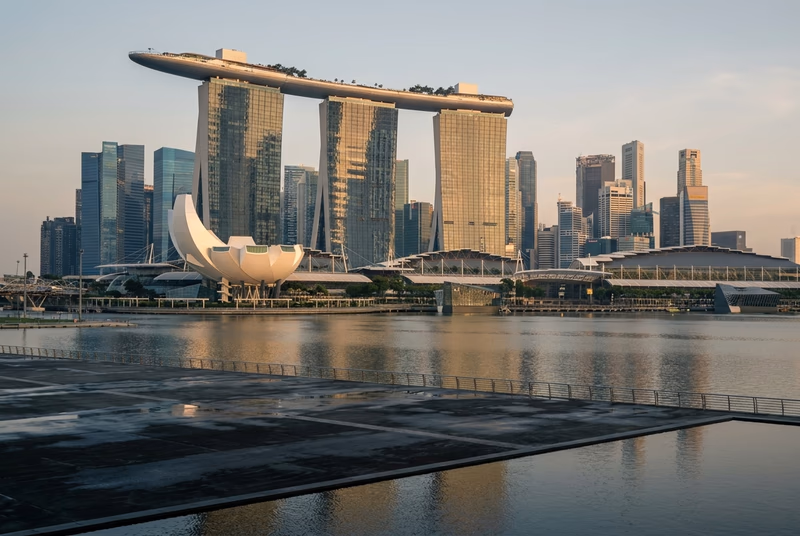 Jet privé vers Singapour