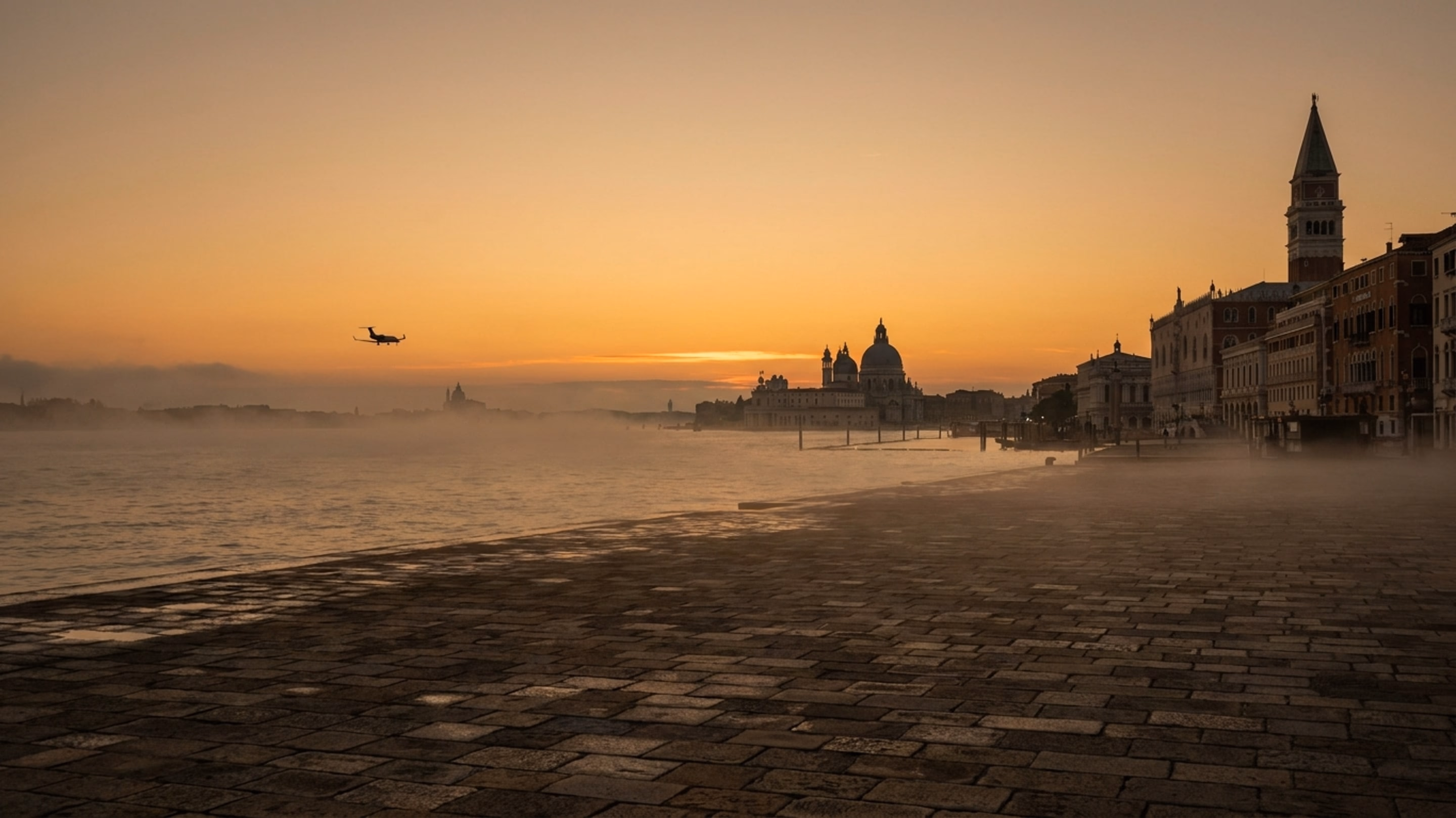 Private jet at Venice Marco Polo