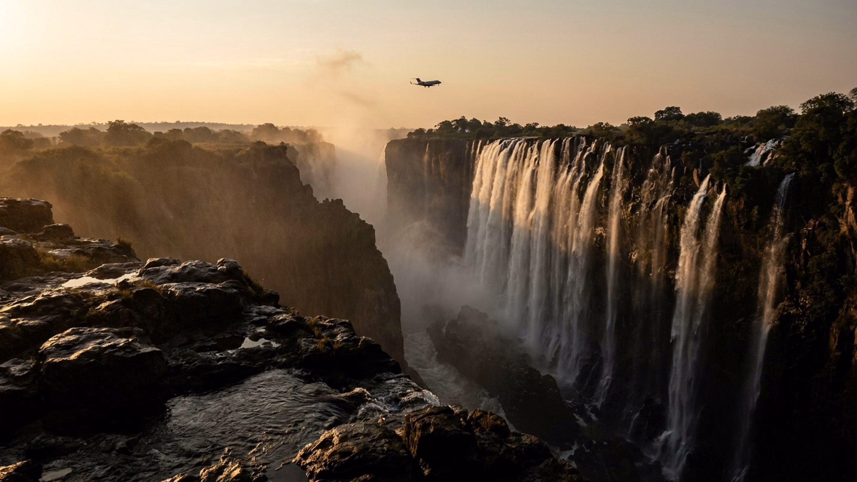 Hub d'aviation privée de Victoria Falls
