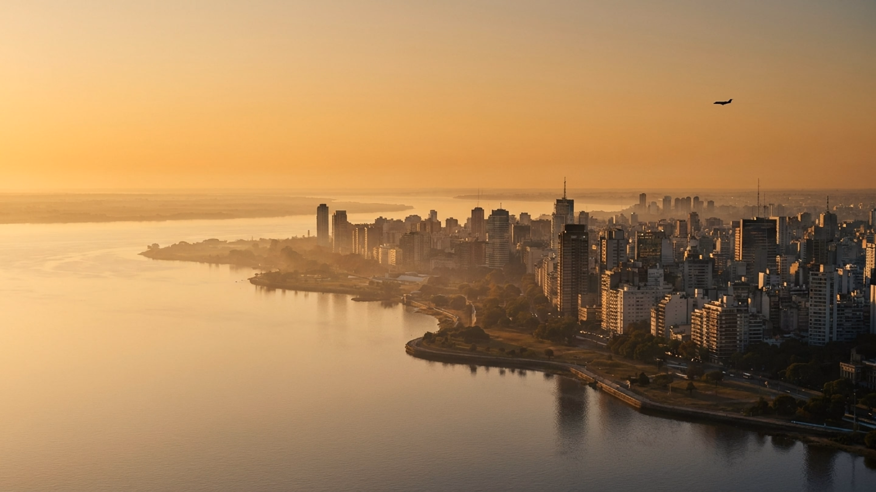 Vue aérienne de Argentine - destination de jet privé
