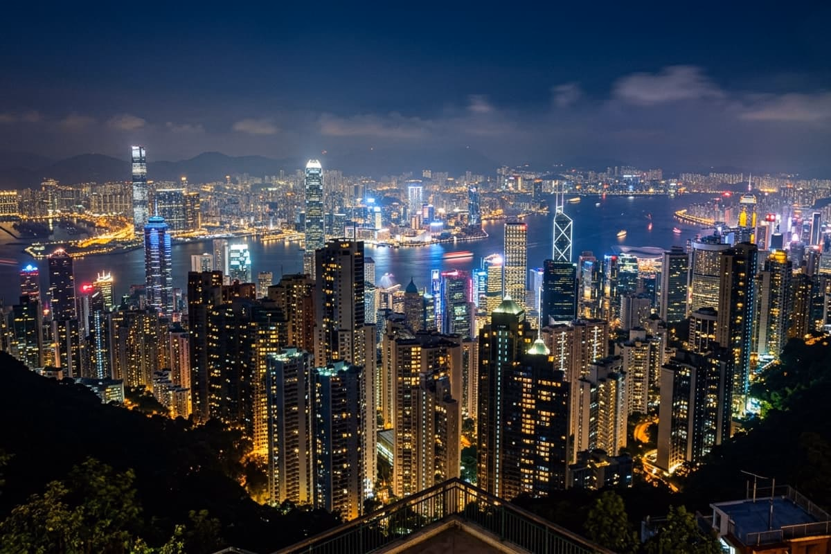 Destination jet privé — Hong Kong
