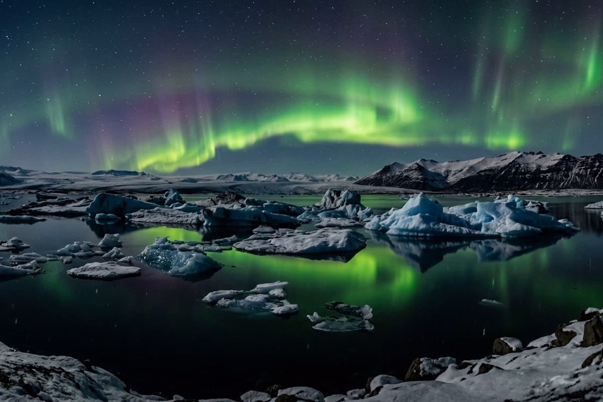 Vue aérienne de Islande - destination de jet privé