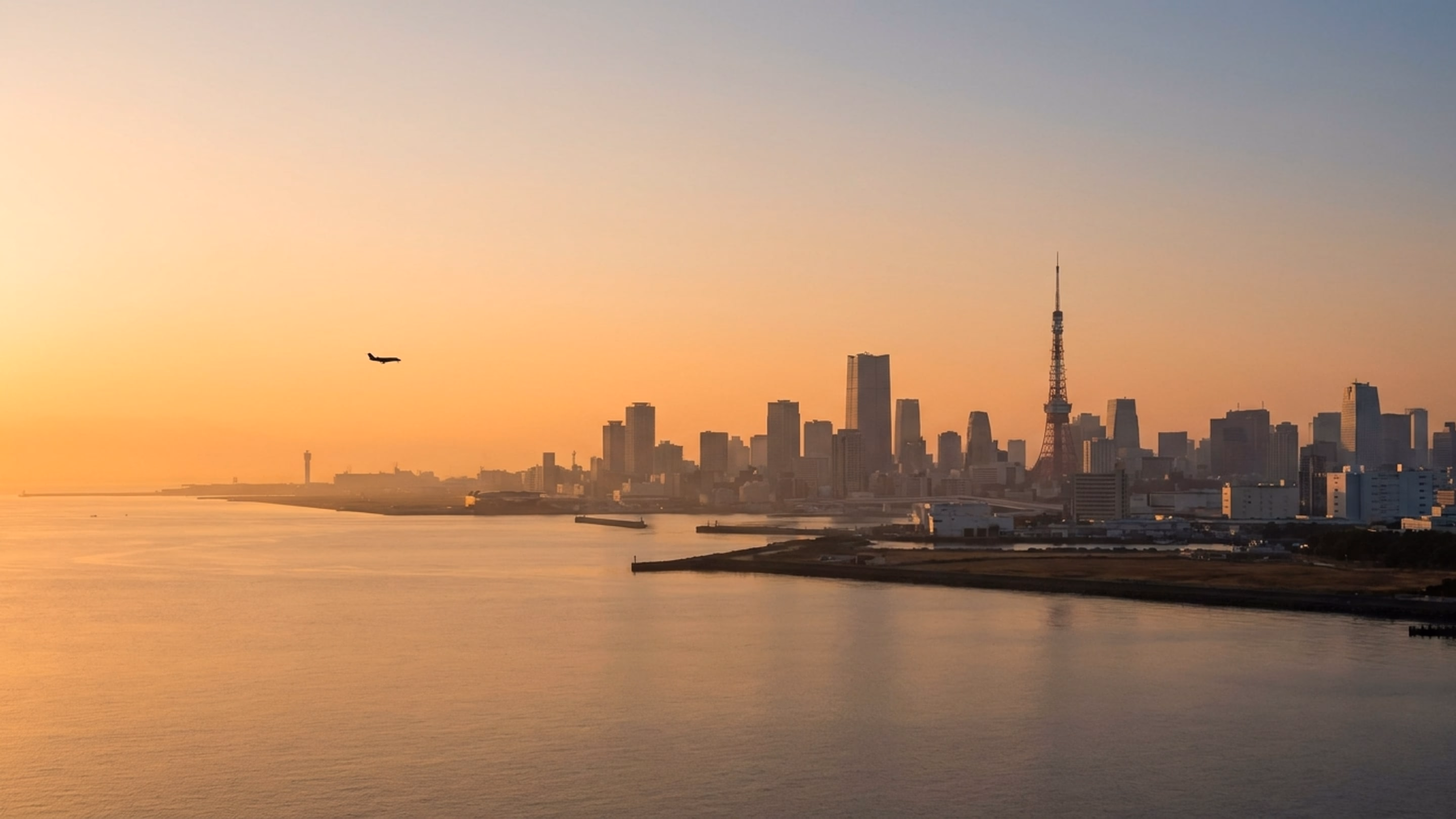 Vue aérienne de Japon - destination de jet privé