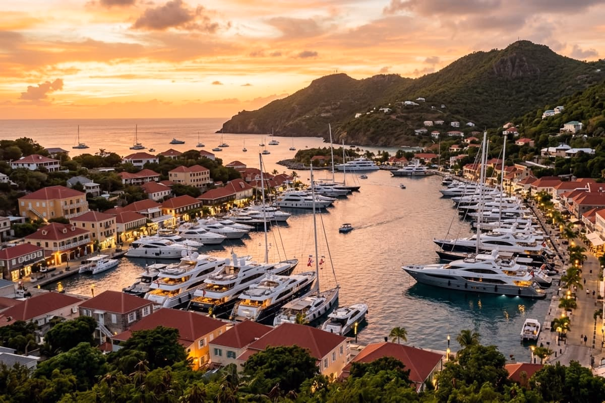Private jet destination — Saint Barthelemy