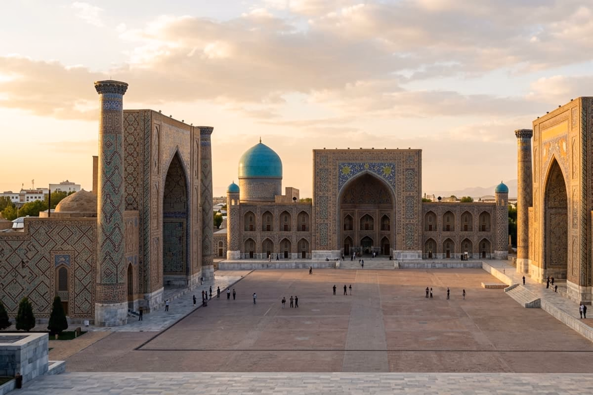 Privatjet-Reiseziel — Usbekistan