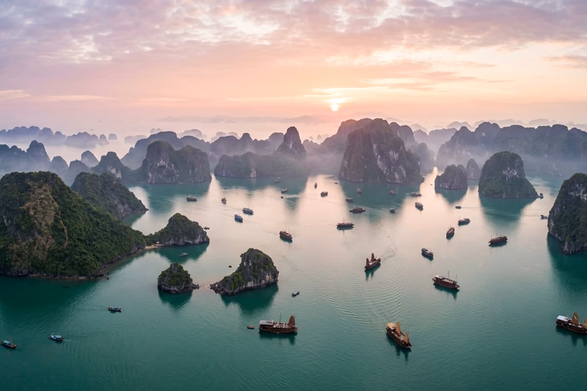 Destination jet privé — Vietnam