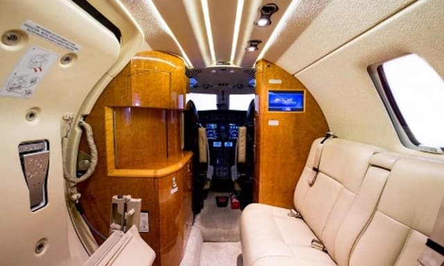 Citation CJ4 view 8