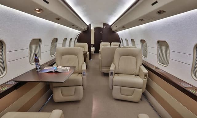 Global Express XRS view 7
