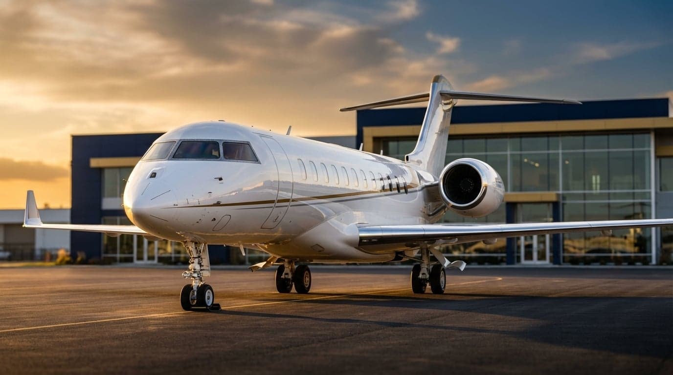 Bombardier Global 7500 private jet