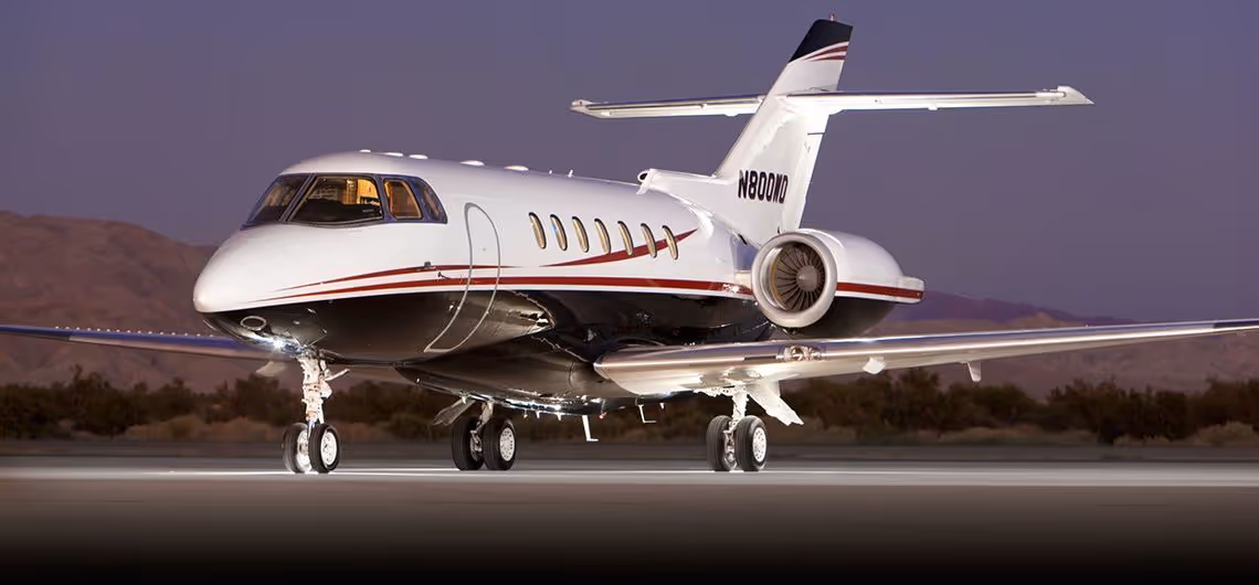 Jet privato Hawker 1000