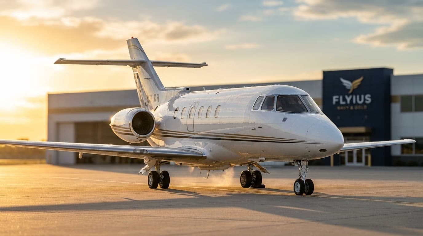 Privatjet Hawker 800XP