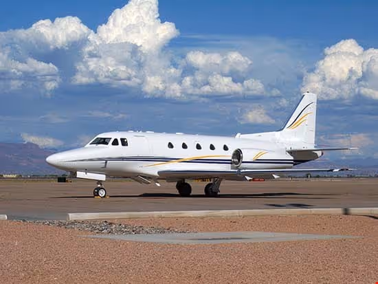 Sabreliner 65 private jet exterior