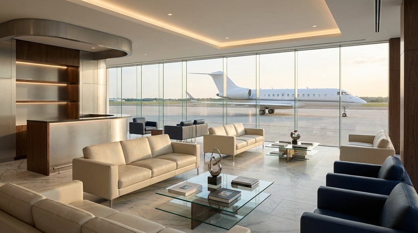 Paris Airport - Private terminal
