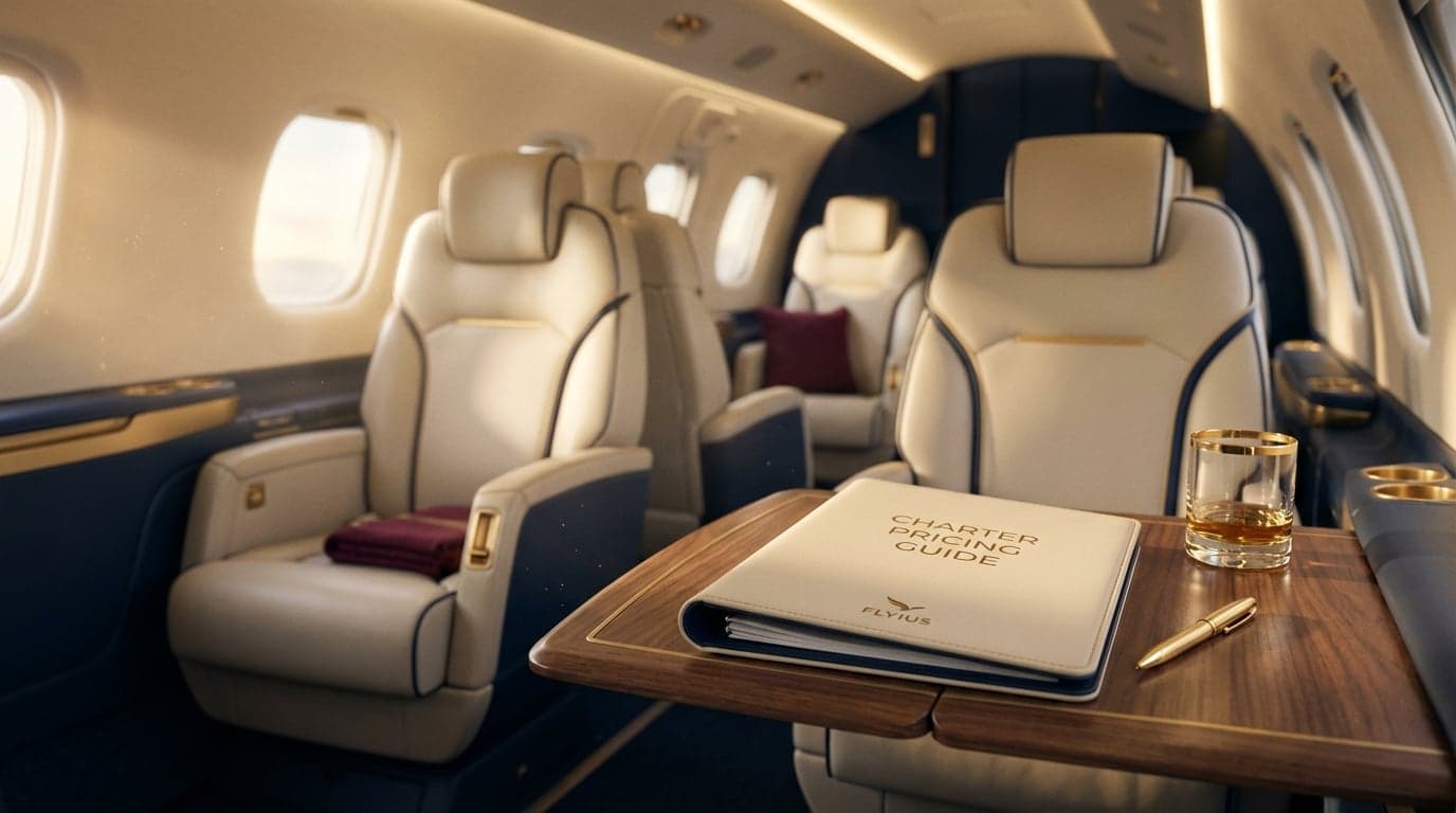 Quanto costa un jet privato nel 2026? Prezzi reali del charter per tratta, aeromobile e ora di volo