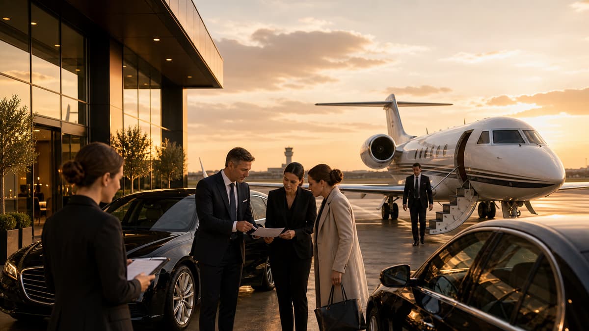 Eventi corporate — private jet charter for business travel