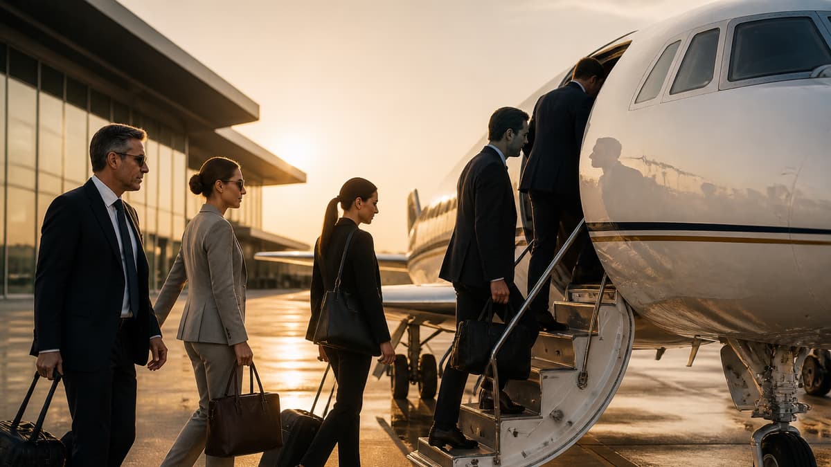 Team ed eventi — private jet charter for business travel