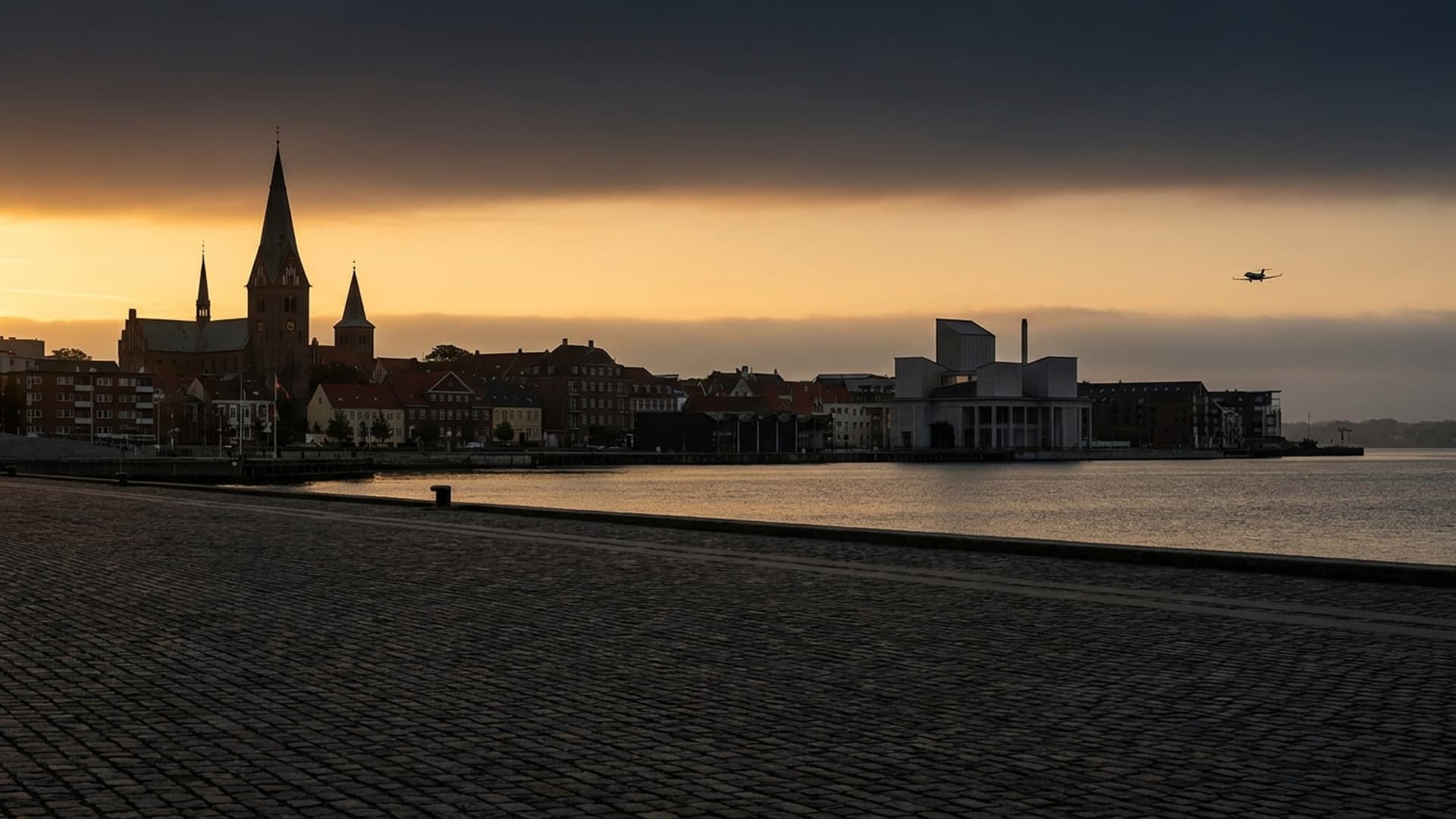 Privatjet in Aalborg