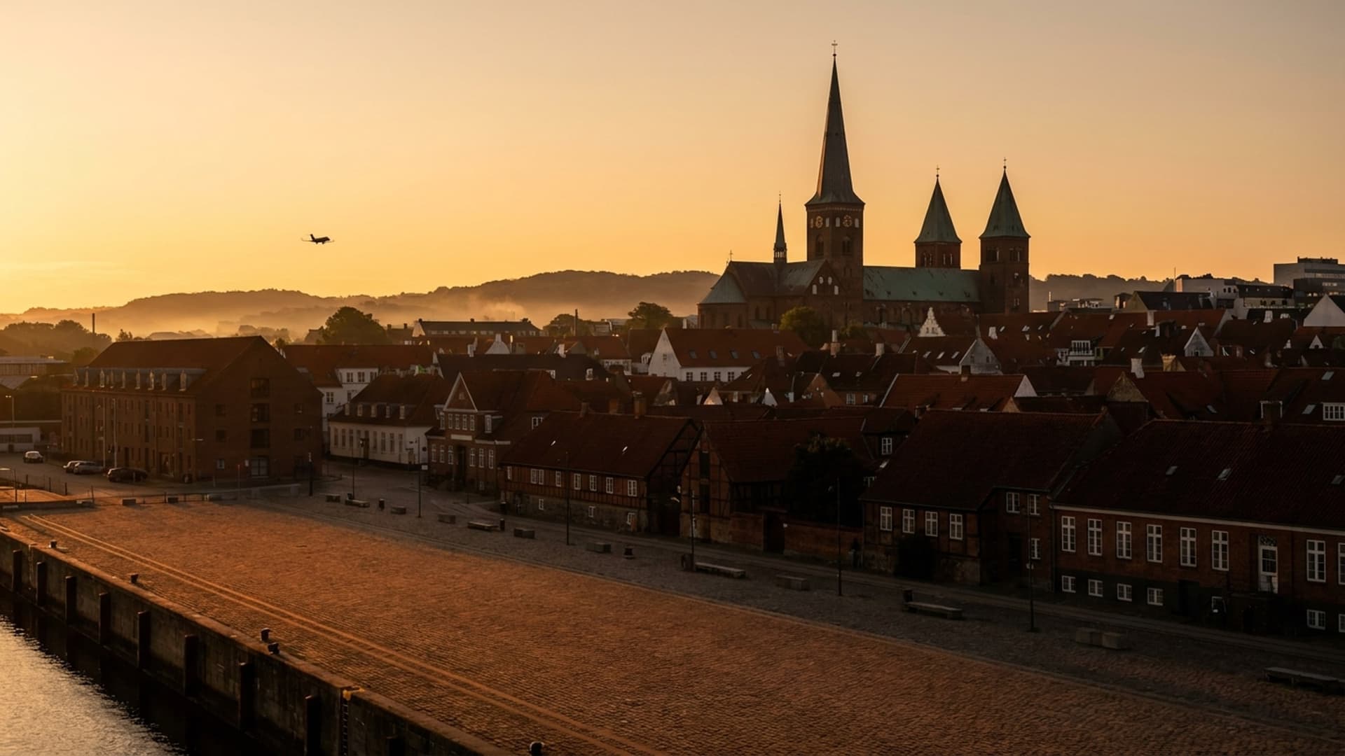 Privatjet in Aarhus