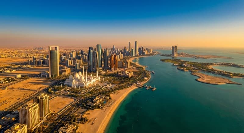 Charter jet privé Abou Dabi vers Paris