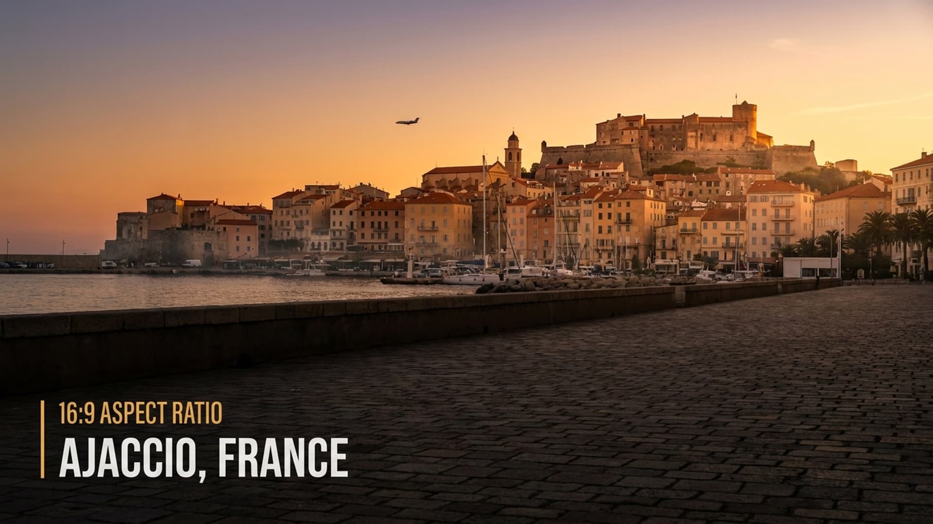 Ajaccio Privatjet-Luftfahrt-Hub