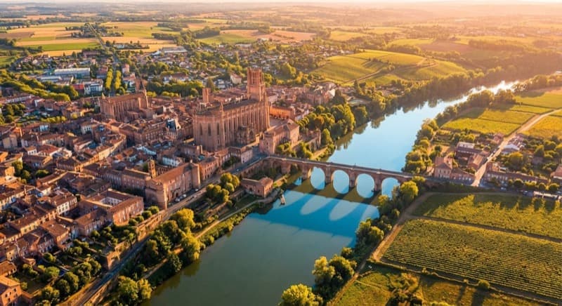 Charter jet privado desde Albi